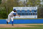 Baseball vs CGA  Wheaton College Baseball vs Coast Guard Academy during game two of the NEWMAC semi-finals playoffs. - (Photo by Keith Nordstrom) : Wheaton, baseball, NEWMAC